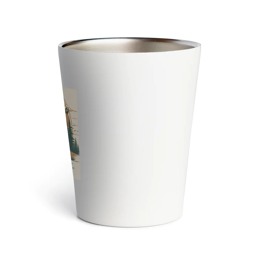 dotmagのレトロなキャンピングカーグッズ Thermo Tumbler