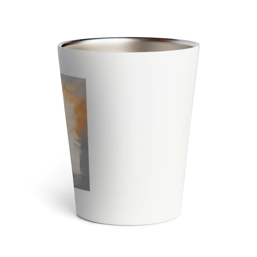 akipen76の卵を温かく見守っているペンギン Thermo Tumbler