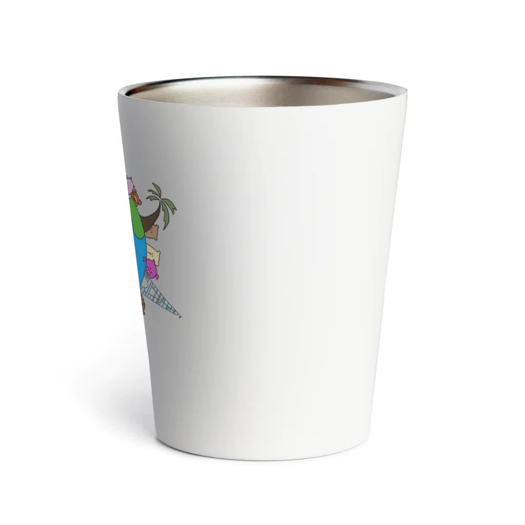 癒しのくまさん「さとしくん」の癒しのくまさん「さとしくん」 Thermo Tumbler