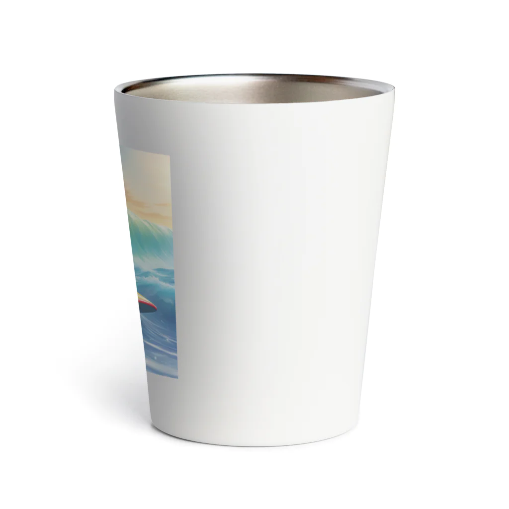 Choiceのサーフィンするハムスター Thermo Tumbler