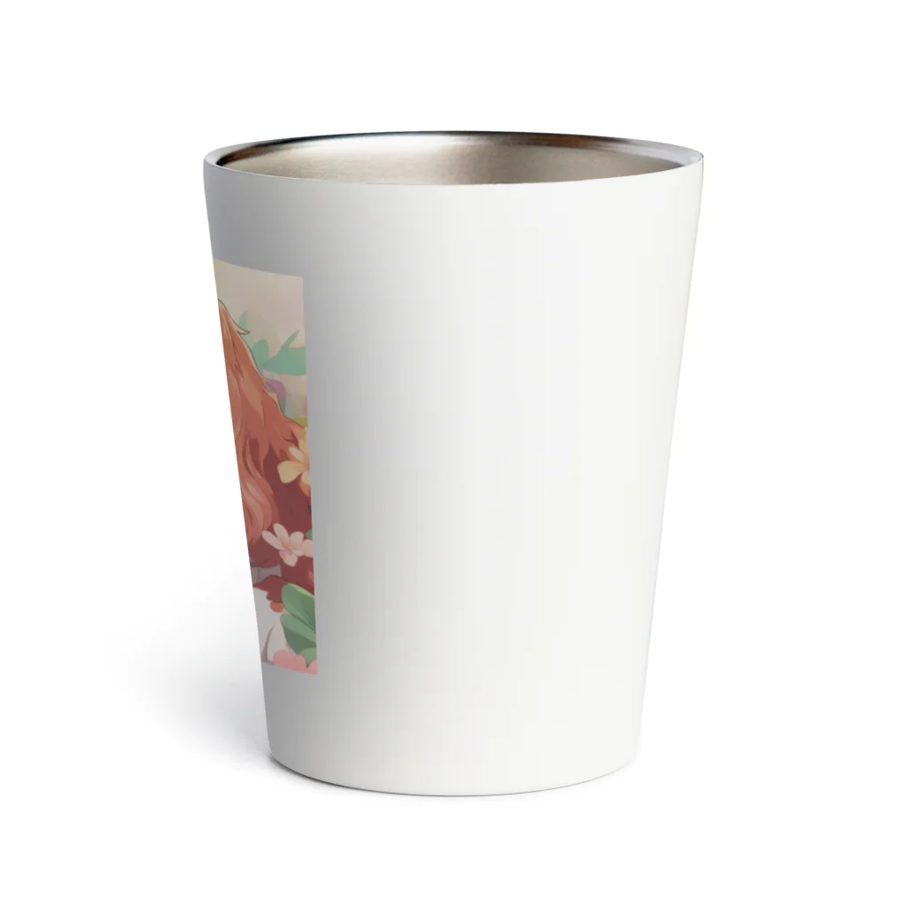 LoraCafeの春だねローラ Thermo Tumbler