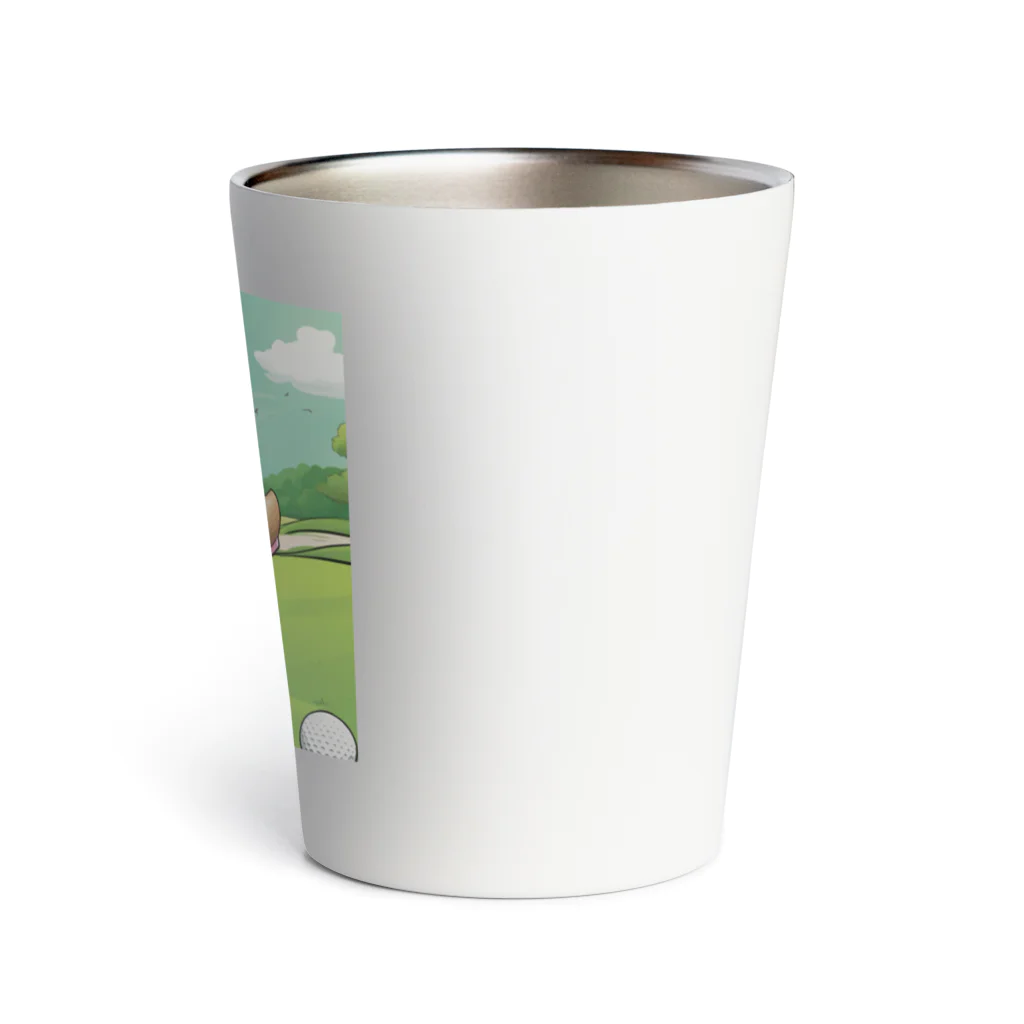 かめたびのぷ―のゴルフ Thermo Tumbler