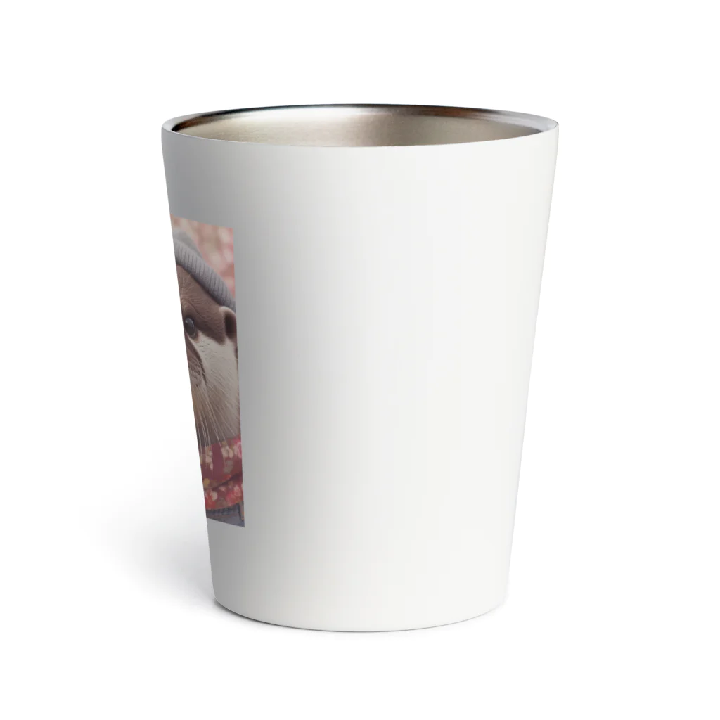 「動物ミリ屋」の桜奇麗やんいいやん Thermo Tumbler