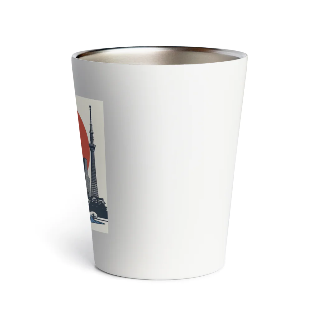 momonekokoの風格漂う王者の虎 Thermo Tumbler