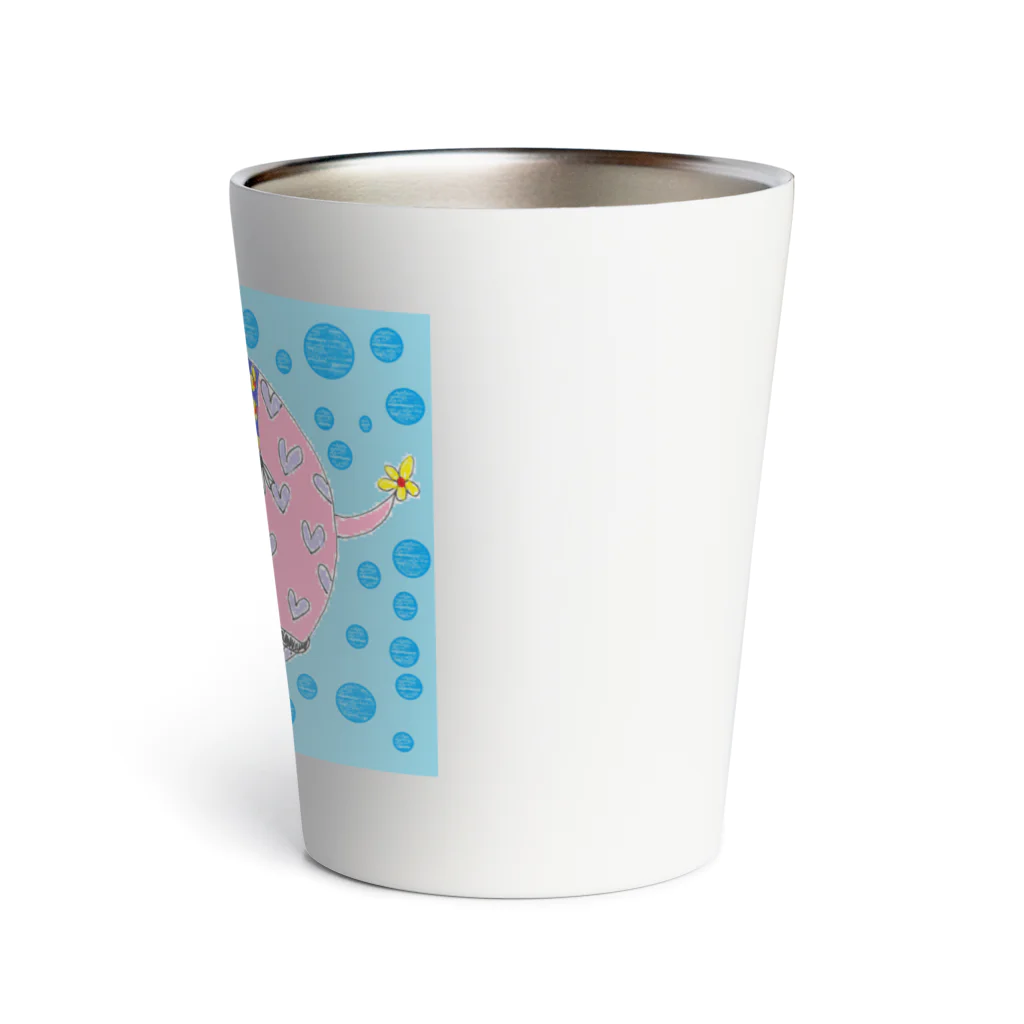 ピンクの象のピンクの象 Thermo Tumbler