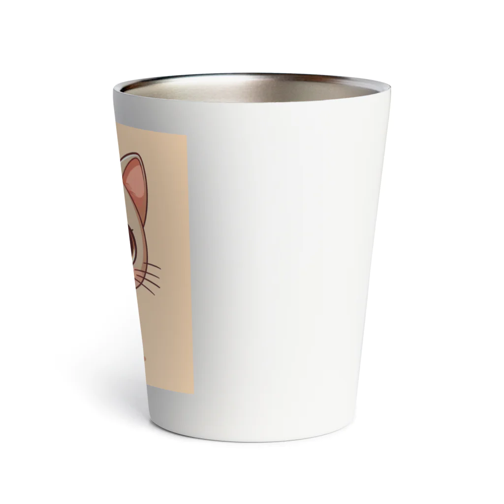 yos-1292583のねこニコばん Thermo Tumbler