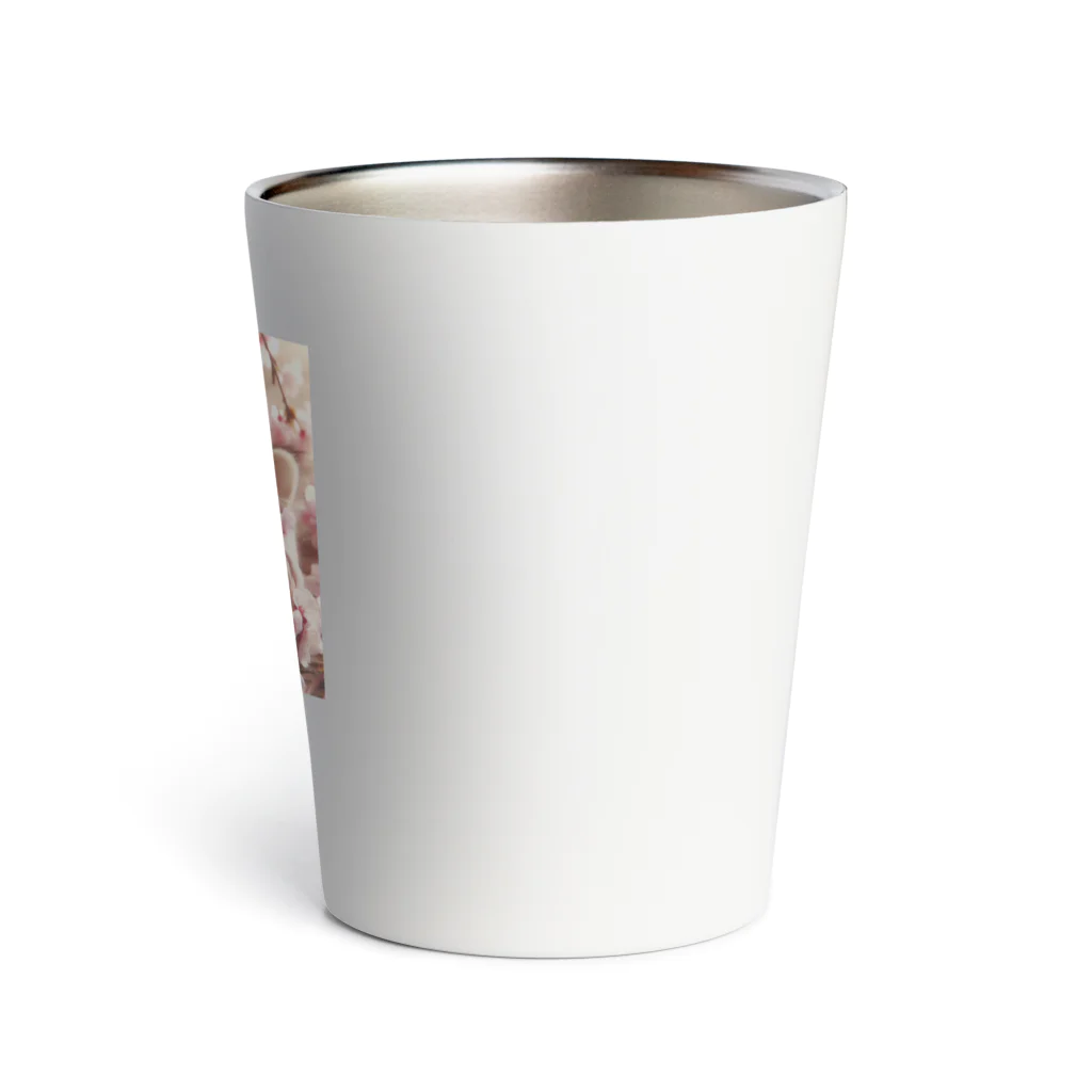 Chimetimeの桜と子猫 Thermo Tumbler