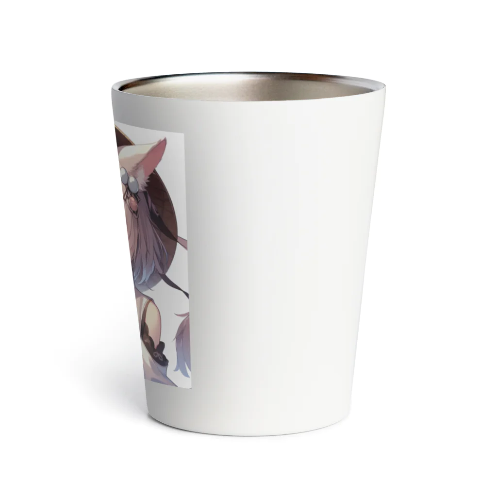 yos-1292583のねこニコばん Thermo Tumbler