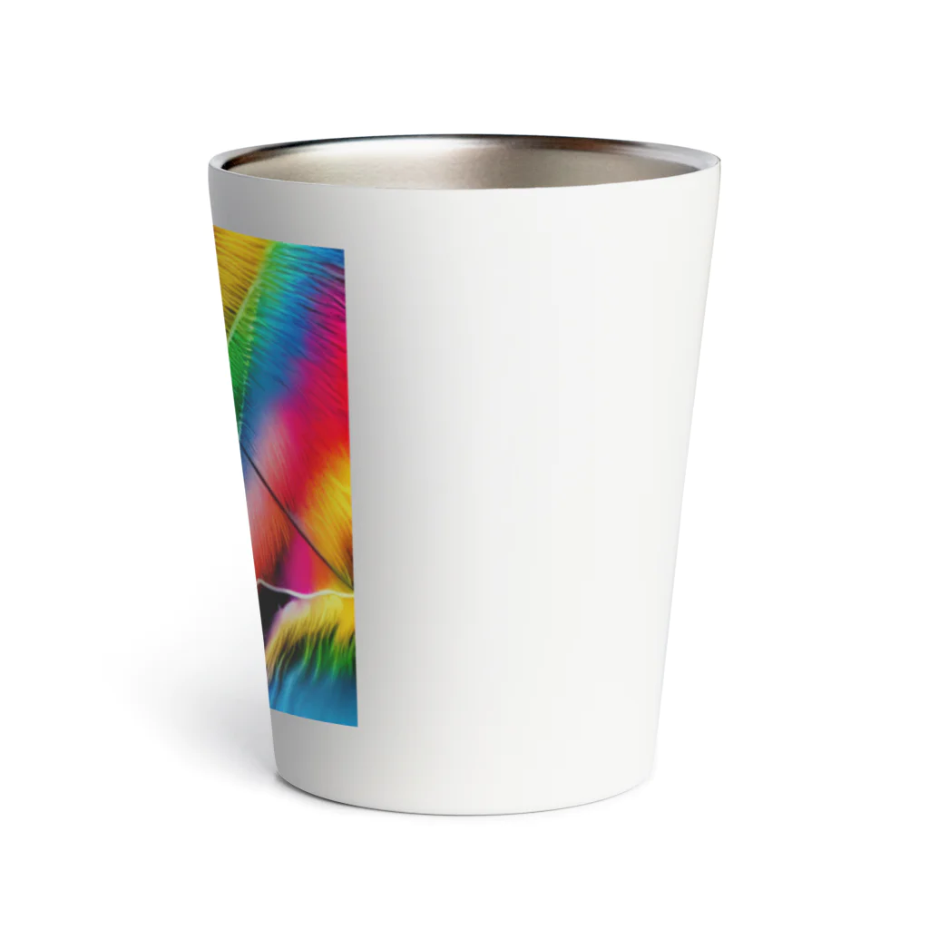 nu_nu_collectionのしあわせの虹鳥 Thermo Tumbler