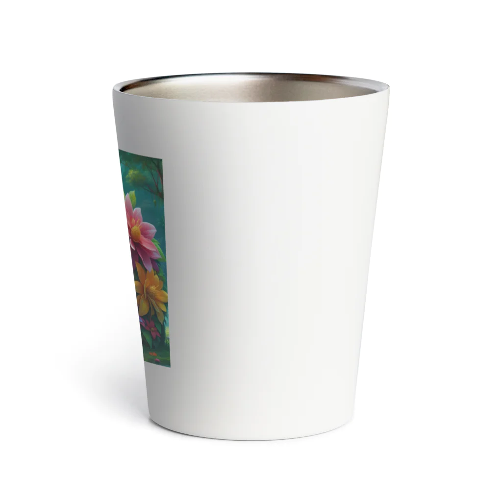 zenjoyのフラワーゴリラ Thermo Tumbler