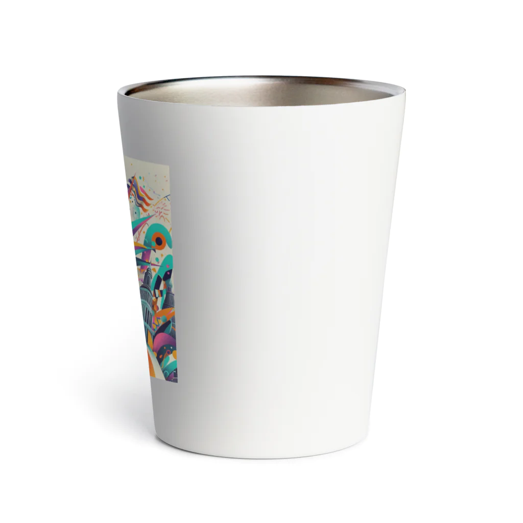 koumeiの自由な女神 Thermo Tumbler