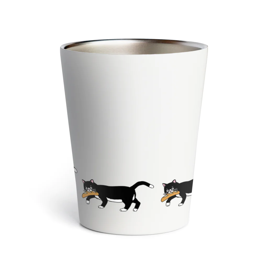 Paindepices（パンド・エピス）のパンド・エピス　ねこの行進 Thermo Tumbler