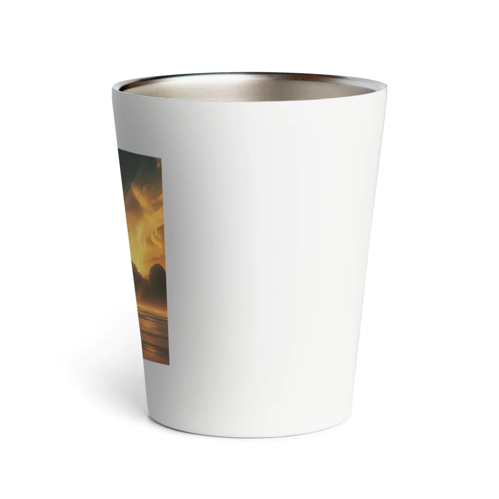 -優雅-  の夕焼け満喫ン。 Thermo Tumbler