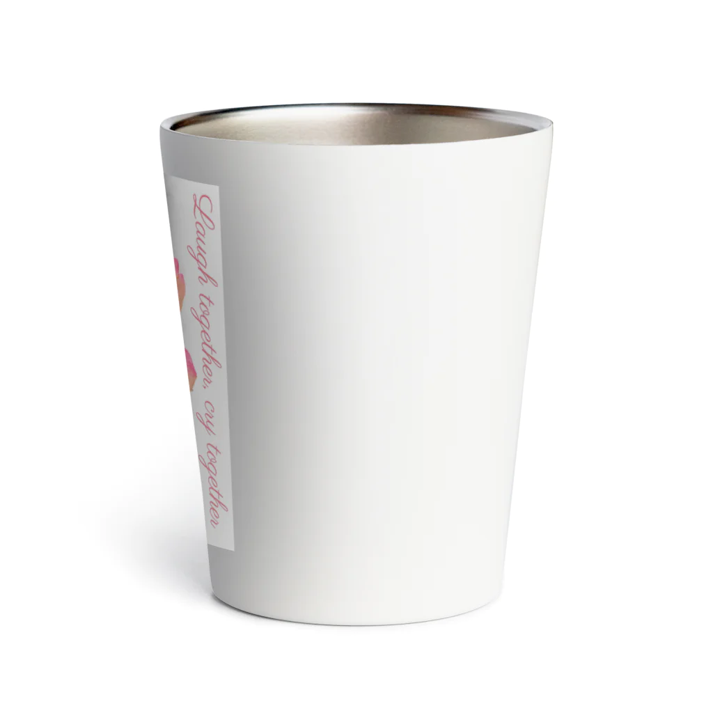 ChicClassic（しっくくらしっく）のお花・Laugh together, cry together Thermo Tumbler