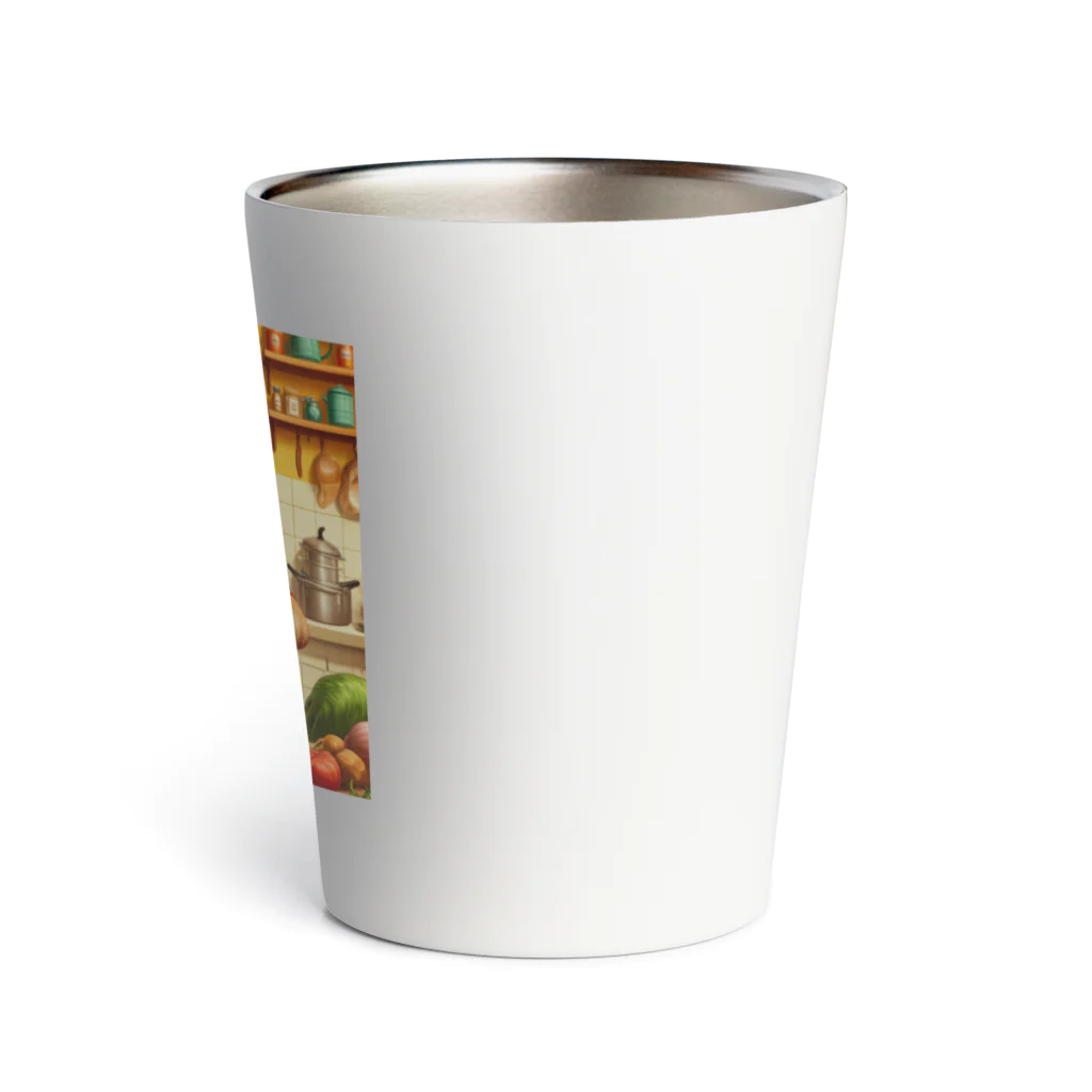 Blissful_Beastsのカレーライオン Thermo Tumbler