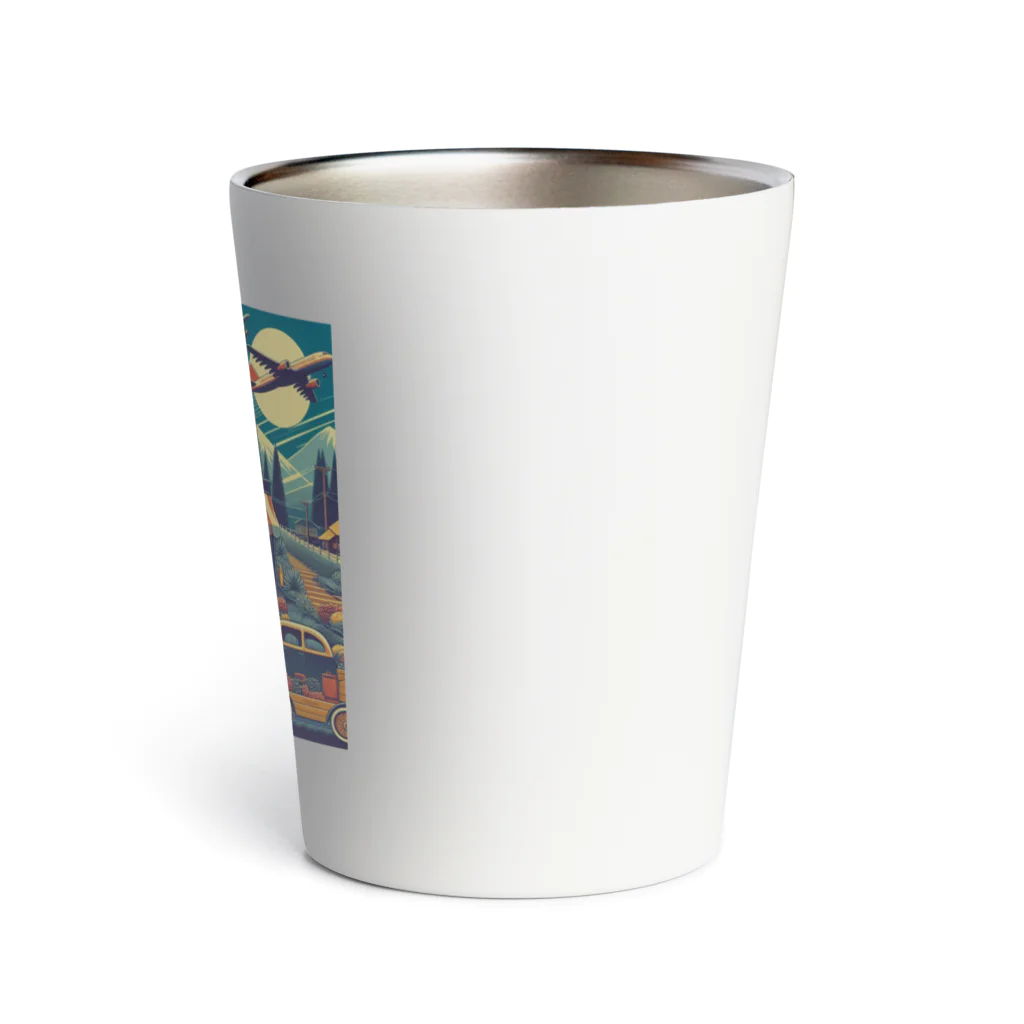 MOONY'S Wine ClosetのRetro Snow Mountain Wine Thermo Tumbler