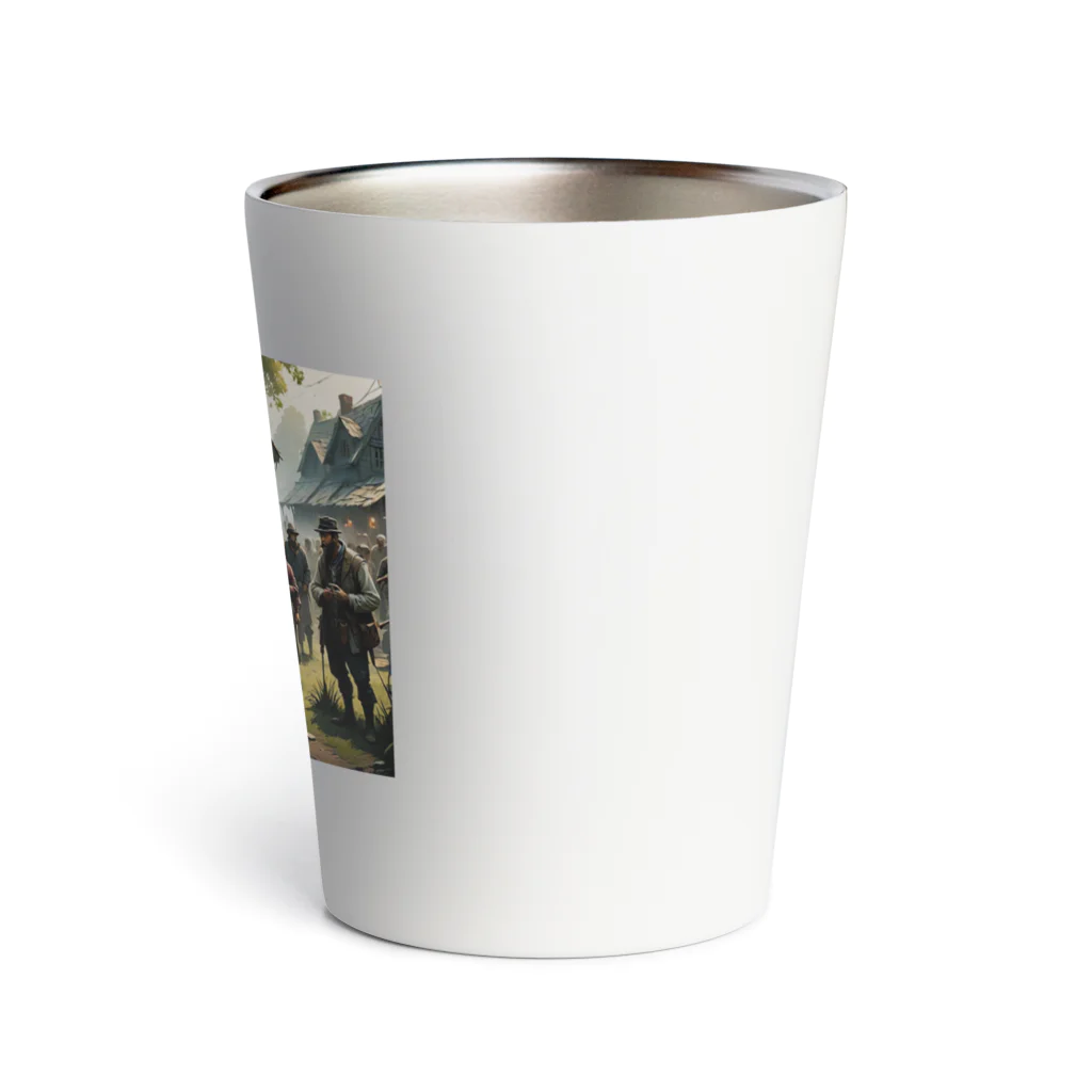 studio eizoの村人がミリタリーファッションに変身！ Thermo Tumbler