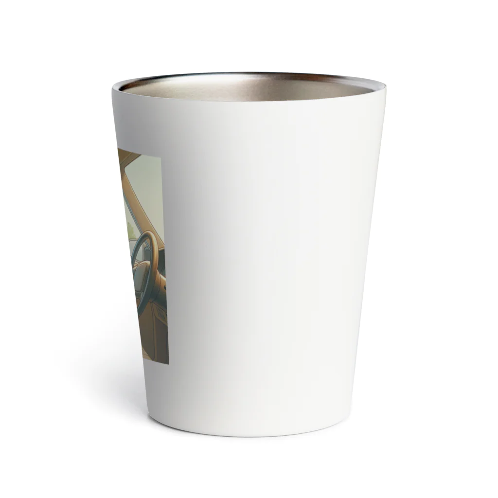 zelda_pianoの困り顔のスヌ Thermo Tumbler