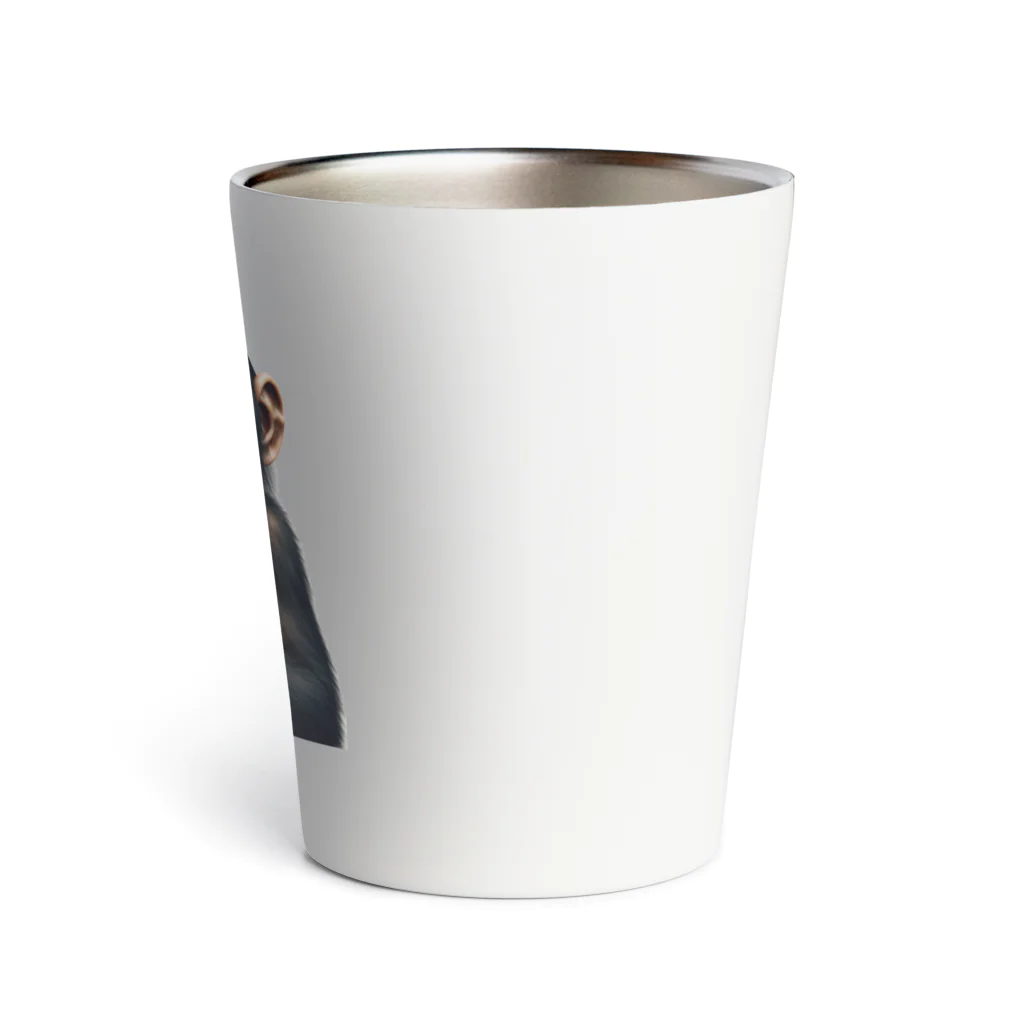 アニマル_Sevenのカメラ好きのチンパンジー2 Thermo Tumbler