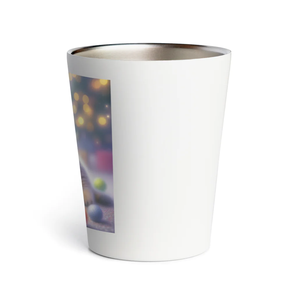 kangekiの遊ぶにゃんこNo.7 Thermo Tumbler