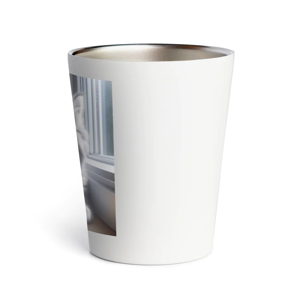 kangekiのあかんべにゃんこNo.4 Thermo Tumbler