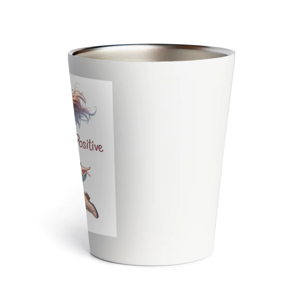 riopara0777のPOSITIVE GIRL Thermo Tumbler