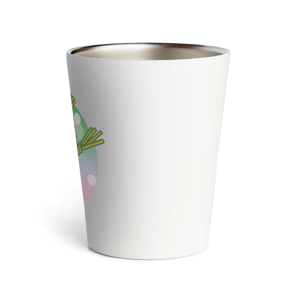 さちあきのおみせの季節のちまきハリネズミ Thermo Tumbler