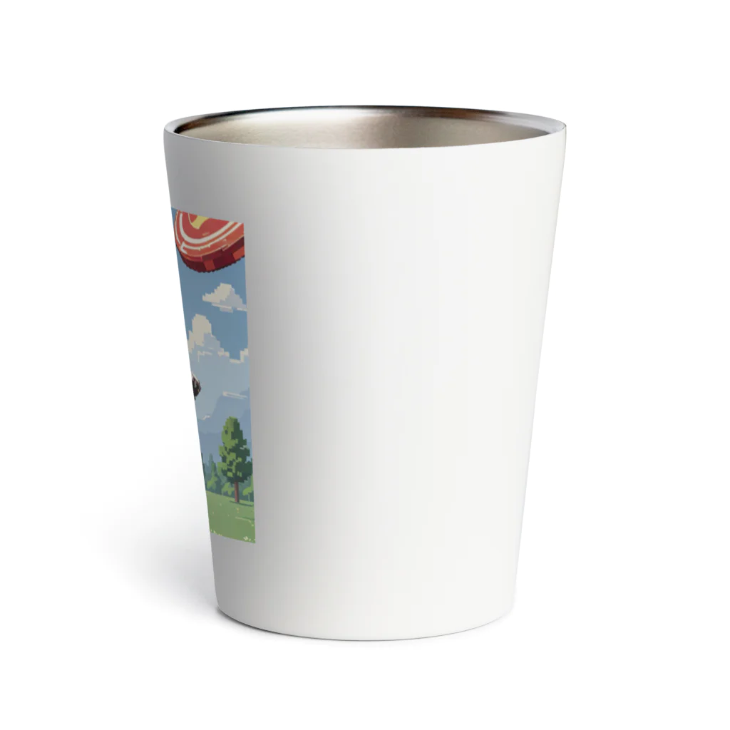 kooukunの遊ぶの大好きワンちゃん Thermo Tumbler