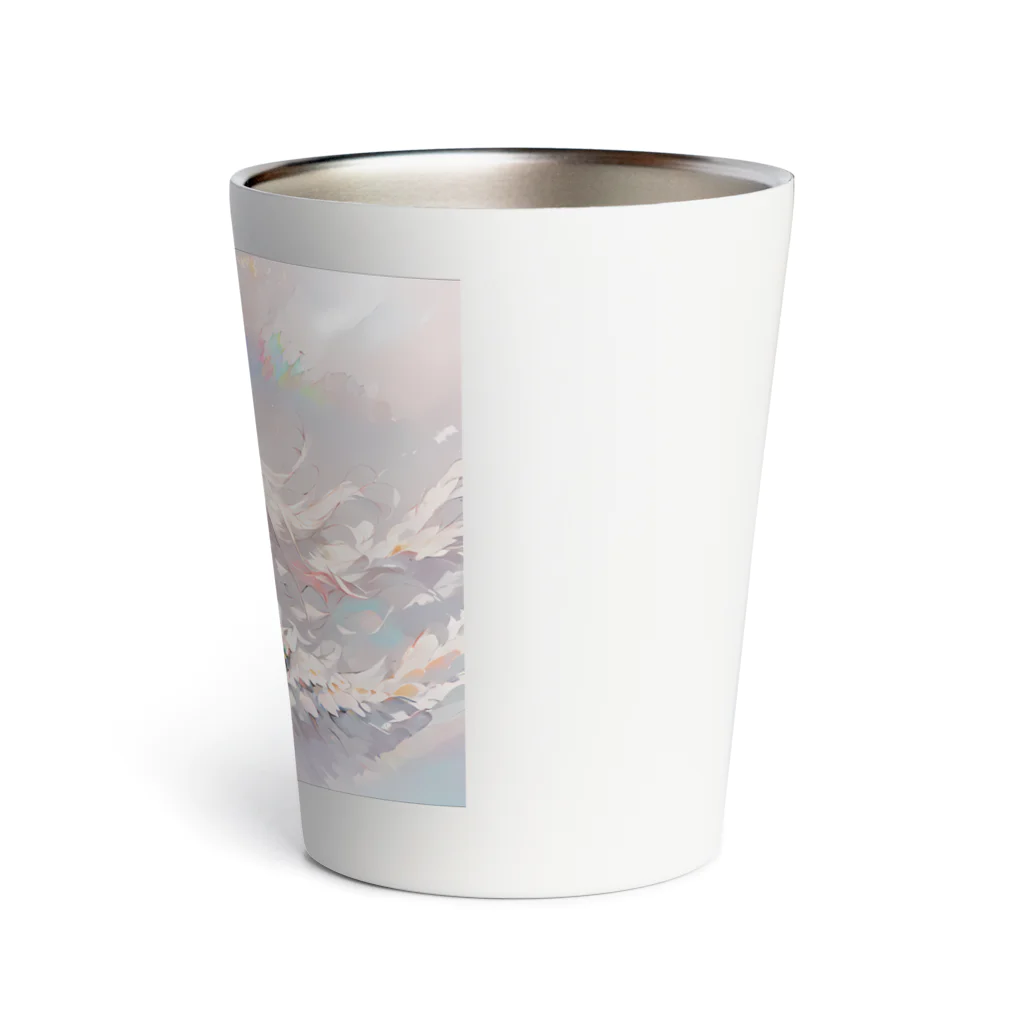 bellzetのWhite Melting Angel Thermo Tumbler