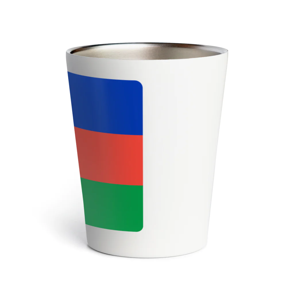 お絵かき屋さんのニューカレドニアの国旗 Thermo Tumbler