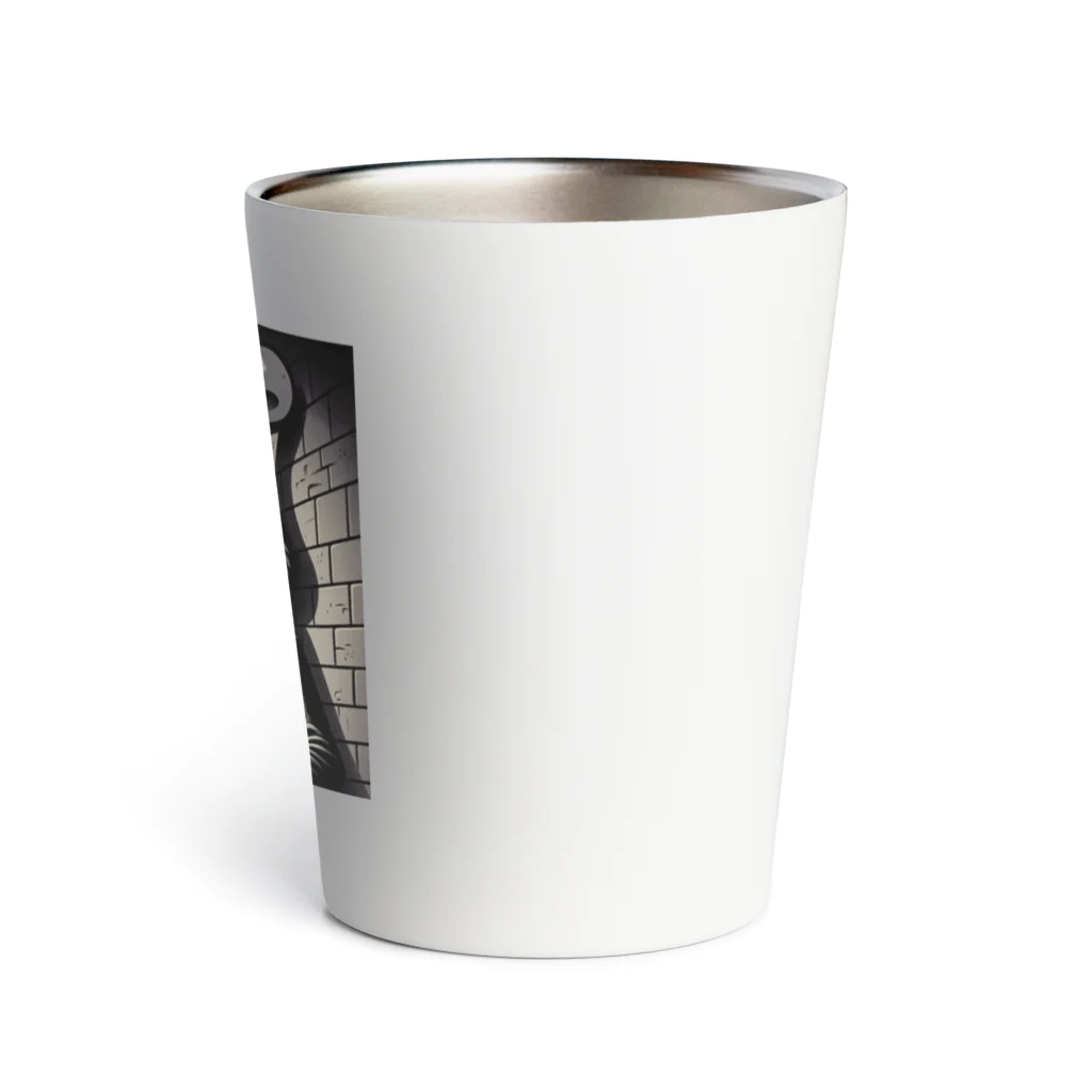 Kawaii屋さんのヤサグレた都会ウサギ Thermo Tumbler