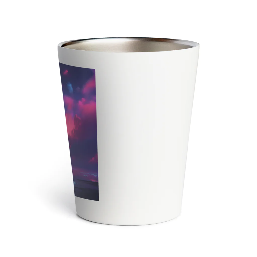 million-mindの色彩豊かな夕空 Thermo Tumbler