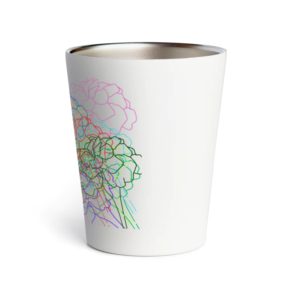 Mellow-Skyのカーネーション花言葉 Thermo Tumbler