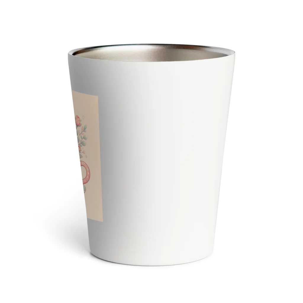 leo_leonのキュートな猫 Thermo Tumbler