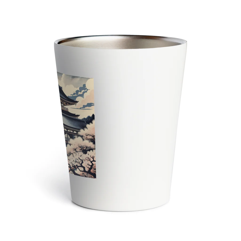 Hey和の清水寺　世界遺産　絵画 Thermo Tumbler