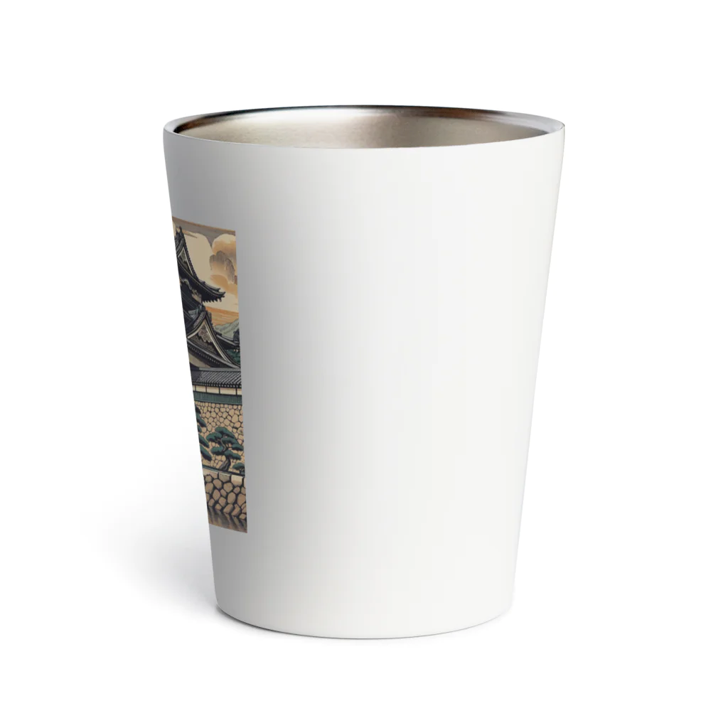 Hey和の二条城　世界遺産　絵画 Thermo Tumbler