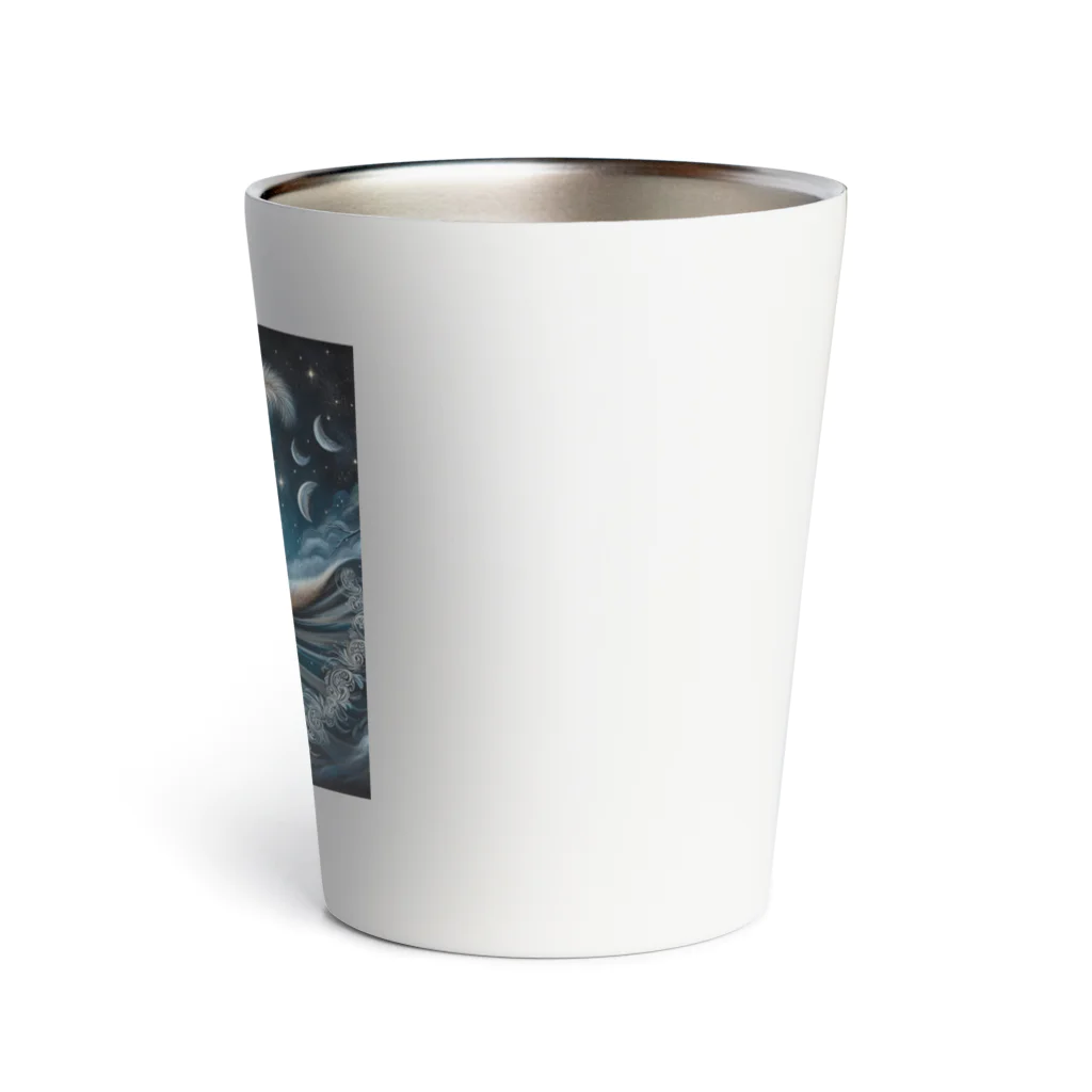 SWQAのフクロウと彼女 Thermo Tumbler