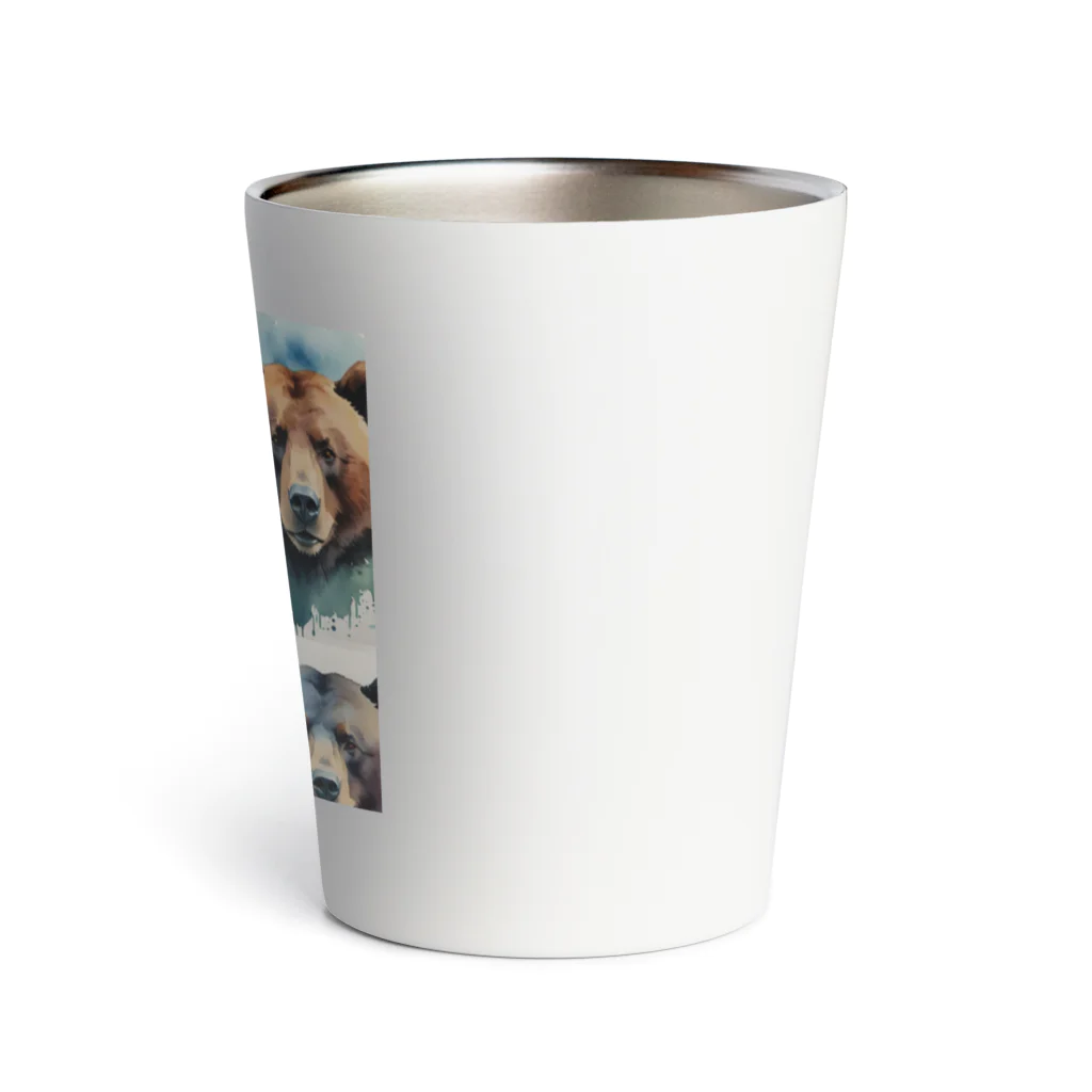 noyunoyuのクマの鼻 Thermo Tumbler