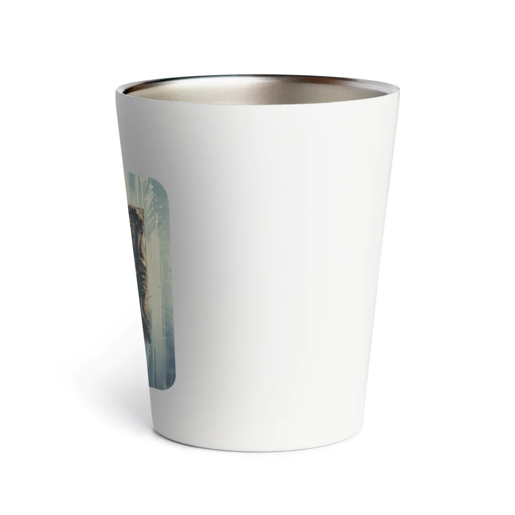 MistyStarkの飛び出す恐竜　－　dinosaur that pops out　－ Thermo Tumbler