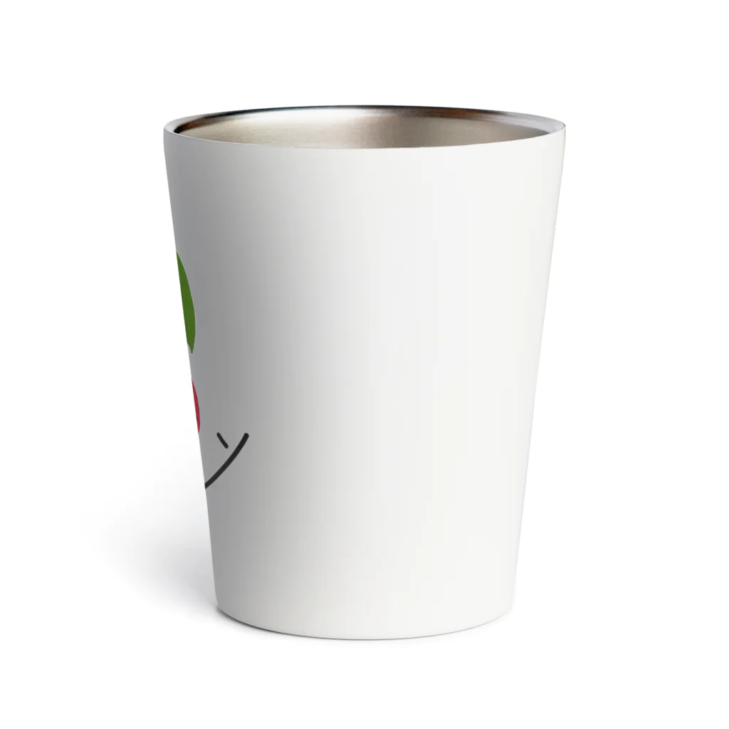 ひろ姐🍒商店のさくらんぼ（ローマ字） Thermo Tumbler