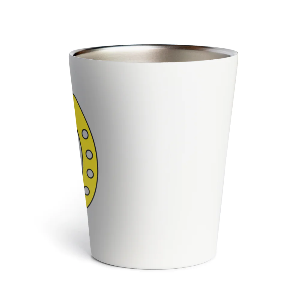 umajoの馬蹄（ホースシュー）Yellow Thermo Tumbler