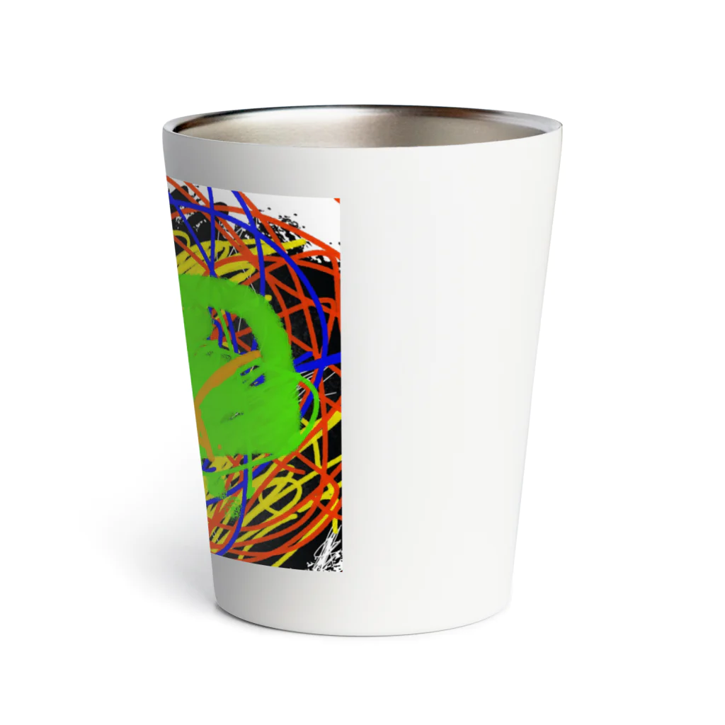 うたたなかのガチで2歳児が描いた絵 Thermo Tumbler