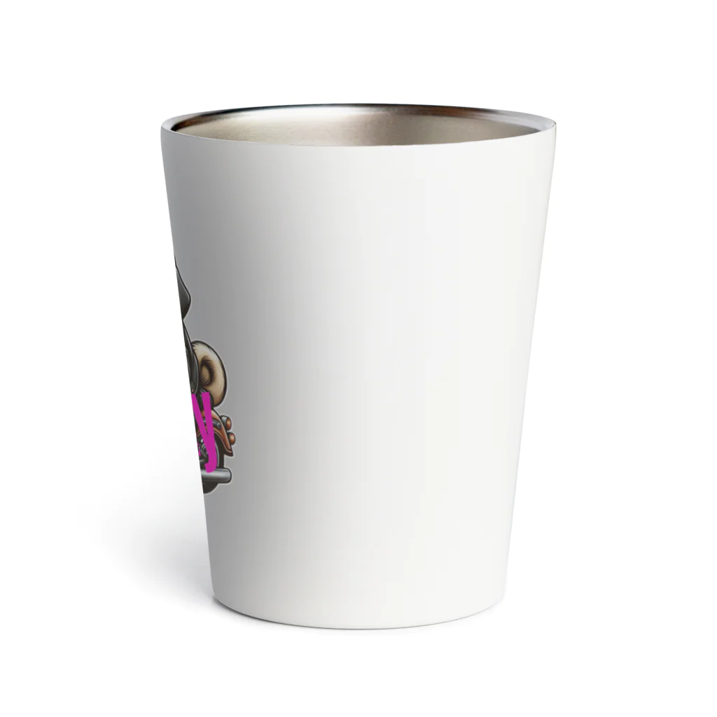 ふんわか ぷにゅのラブリーパグ Thermo Tumbler