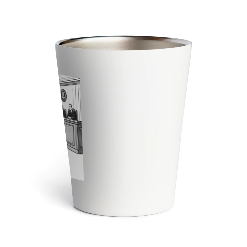 namidamakiのゴリラの証言 Thermo Tumbler