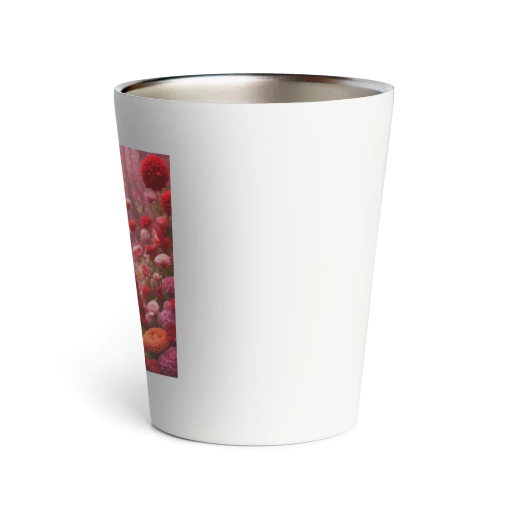 お花屋SUNのFlower R R H（フラワー・レッド ライディング フード） Thermo Tumbler