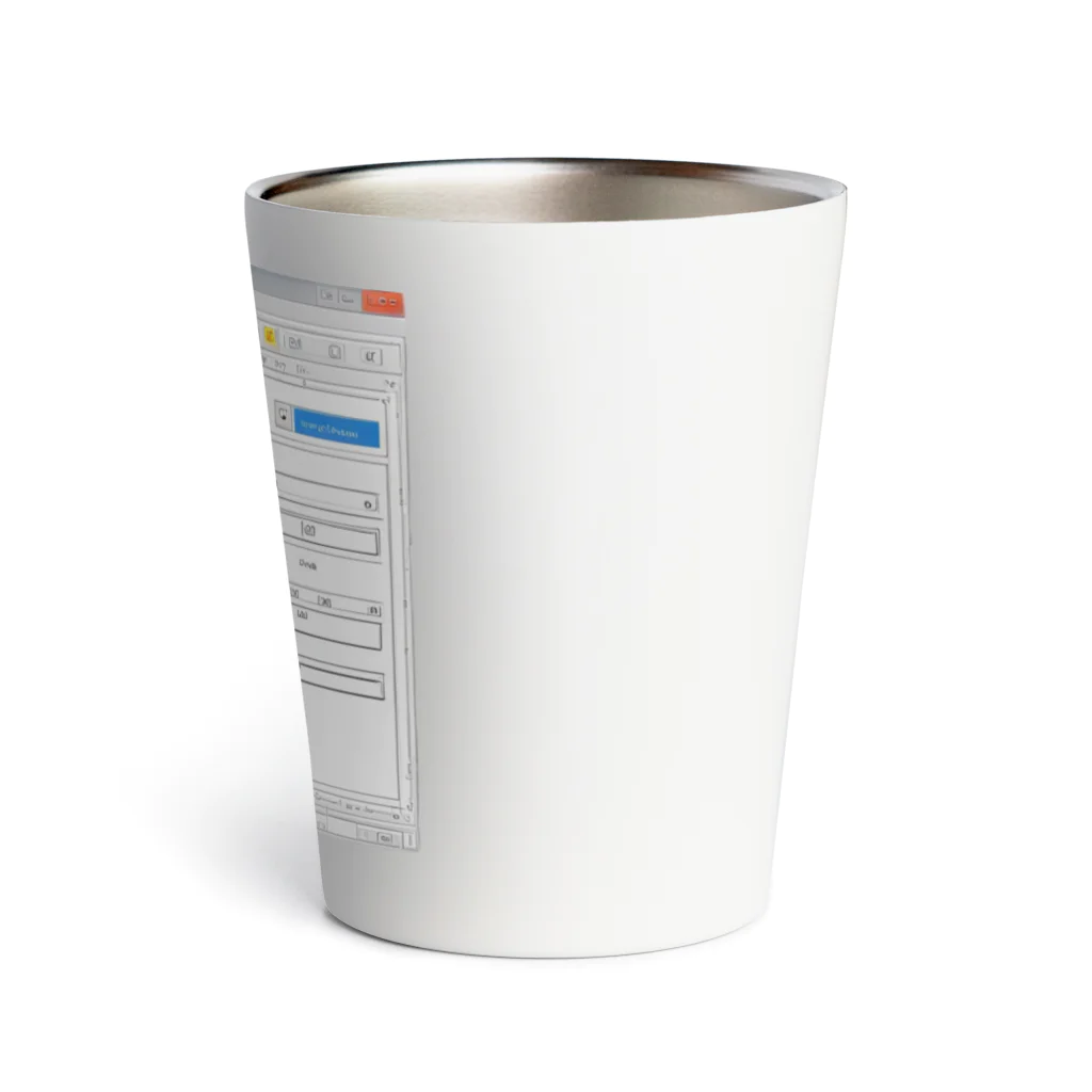 River book designの「「s」が満ちるとき、世界は変わる。」 Thermo Tumbler