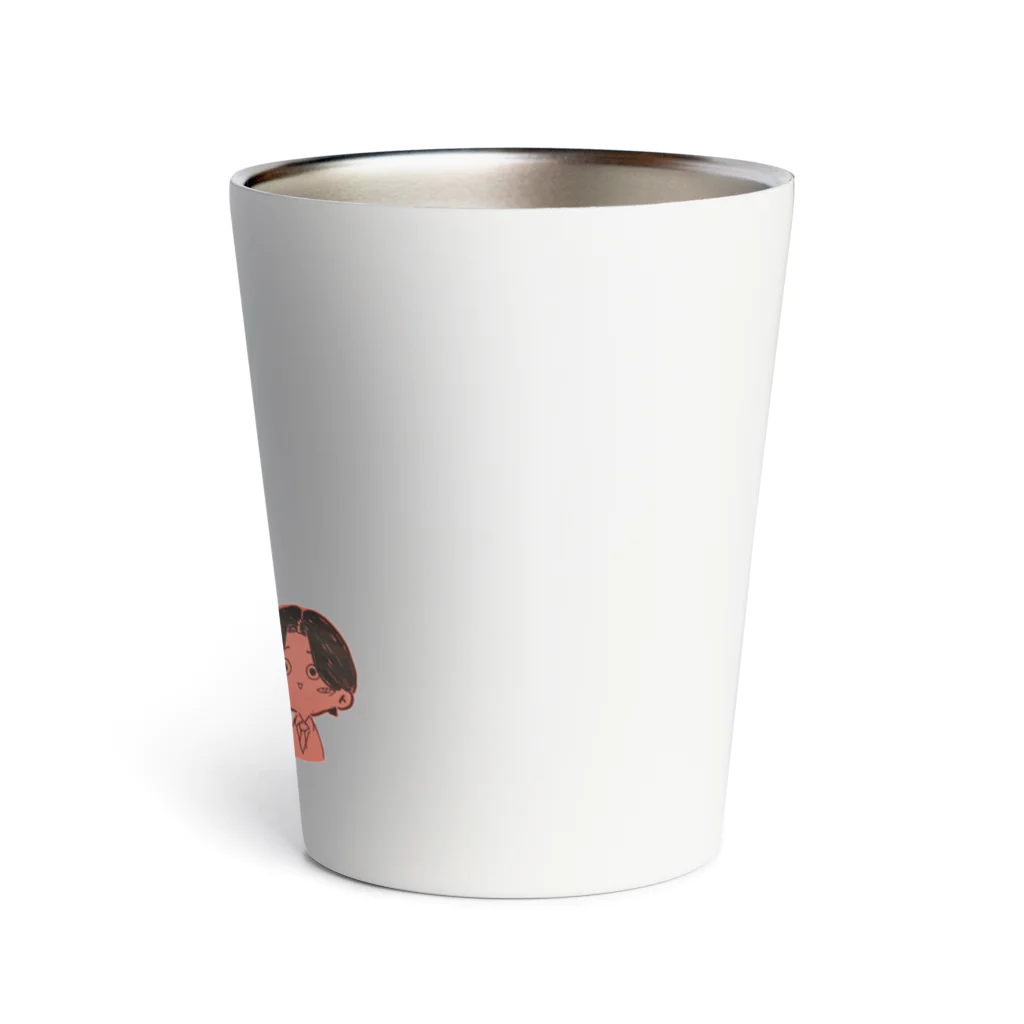 Joseiの心配する赤いやつ Thermo Tumbler