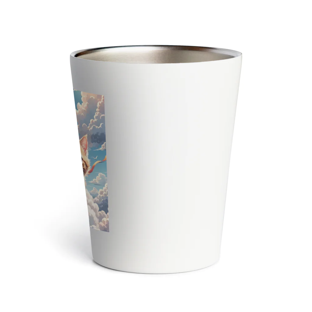 HIROICの雲猫 Thermo Tumbler