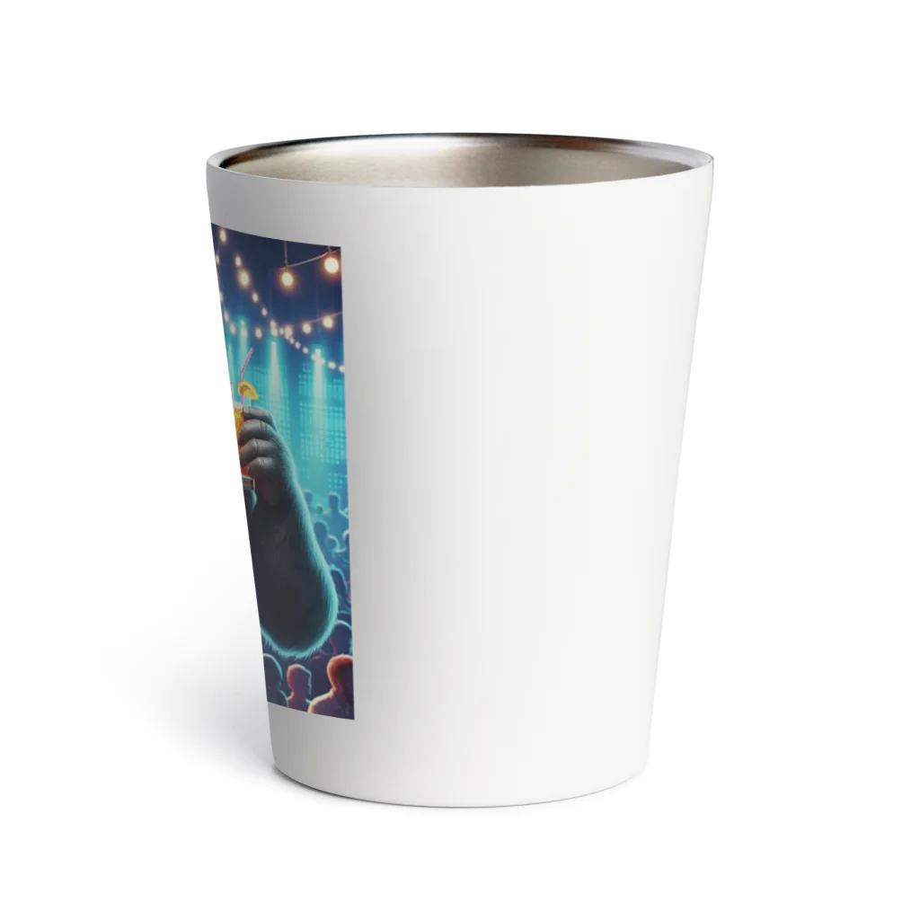 kellustratorのキャバゴリラ Thermo Tumbler