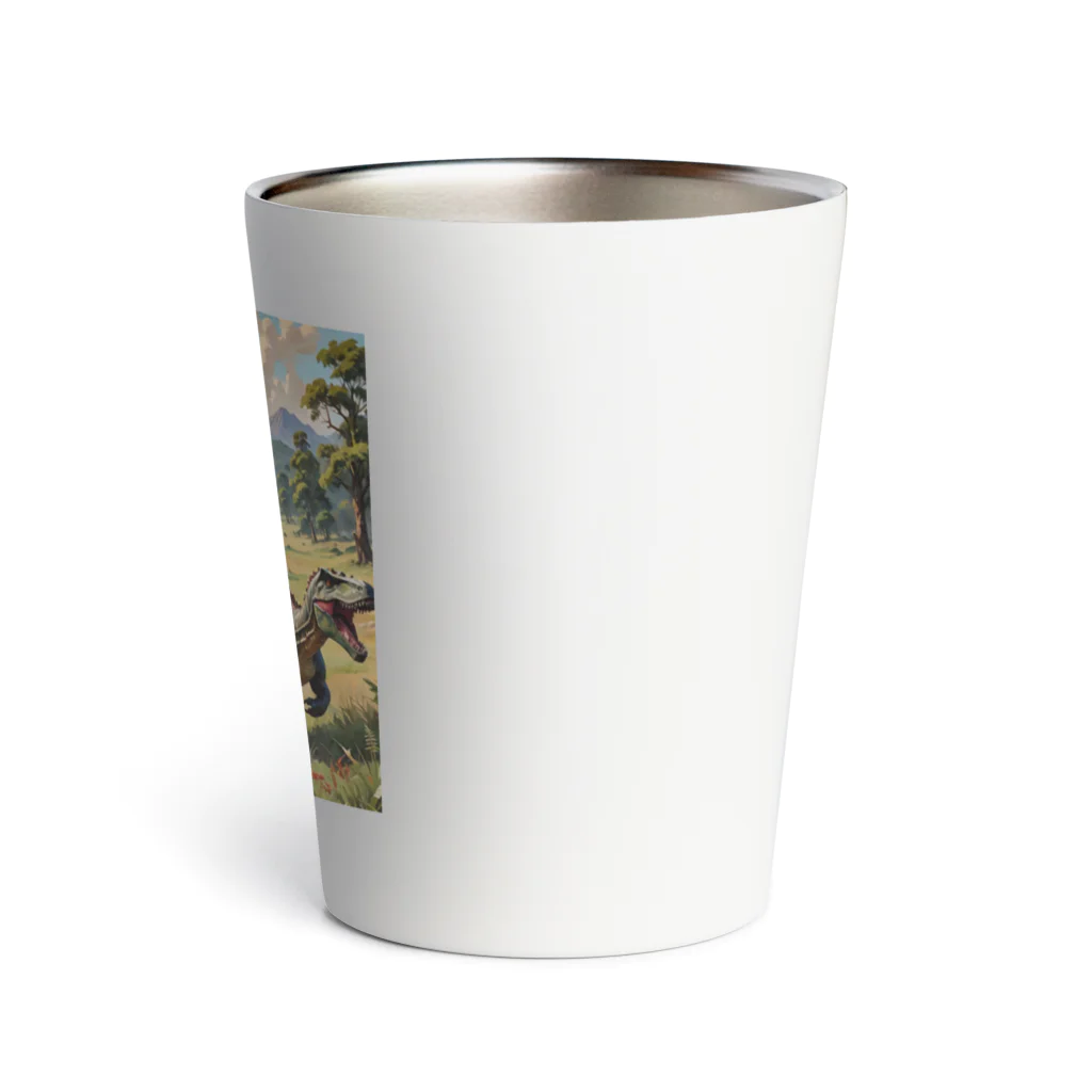 OTIRUBUTUBUTUのいっぱいザウルス Thermo Tumbler